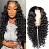 Comércio Exterior Transfronteiriço Perucas Moda Europeia e Americana Lace Front Cabelo Cacheado Pequeno Ondulado África Quente Perucas Lace Front
