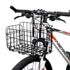 Portabultos Trasero para Bicicleta de Montaña Canasta para Bicicleta Canasta Plegable Colgante en el Cuadro de Bicicleta de Montaña Bolsa de Empaque Universal