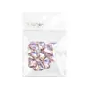 Decorações para Unhas: Strass com Base Pontuda, Strass em Formato de Coração, Strass Rosa Moonlight em Formato de Machado, Strass em Formato de Gota, Strass Quadrado, Strass Retangular, Decorações para Unhas, 10 Peças
