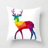 Explosiones de Amazon Decoración Suave para el Hogar Europeo y Americano Papá Noel Árbol de Navidad Funda de Almohada Cojín Funda de Almohada Fábrica de Estampado