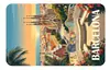Imanes de Refrigerador con Paisajes de Ciudades Famosas del Mundo: Venecia, San Francisco, Pósters de Viaje Vintage, Imanes Rectangulares, Regalos Creativos
