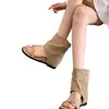Sandalias Romanas de Cuña con Suela Gruesa para Mujer que Aumentan la Altura, Nuevas Sandalias de Verano 2026 Estilo Bota, Botas Martin