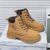 Botas Martin de caña alta para mujer, nuevo estilo de otoño, botines de estilo británico, versión coreana, versátiles, con suela gruesa, botas de nieve casuales para el trabajo para mujer