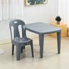 Venda Direta de Fábrica Mesa Plástica para Estudo em Casa Sala de Estar Lazer Conjunto de Mesa e Cadeira para Crianças Mesa de Estudo e Escrita Peça Única Dropshipping