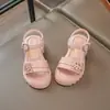 Sandalias para Niños 2026 Verano Nuevo Estilo Calzado de Playa Calado para Niñas Versátil de Moda Sandalias Casuales Abiertas para Niños