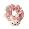 Lindos conejos y gatos con gafas de lunares, Ligas para el pelo, Scrunchies, Sujetadores de coleta coquetos, Diademas, Sujetadores para moños