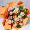 Papel de Regalo Floral Coreano Jane Eyre Abrazo Impermeable Dos Tonos Papel Ouya Ramo de Confesión Tienda de Flores Material de Envoltura para Flores
