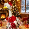 Disfraz de Abuela Ganso Navideño, Disfraz de Ganso para Decoración de Jardín Navideño, Atrezo de Ropa para Atmósfera Fotográfica