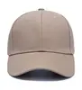 Gorra de Béisbol de Seis Paneles de Algodón Puro de Gama Alta con Visera Rígida para Adultos, Gorra Lisa de Color Sólido con Texto Impreso y Bordado, Sombrero de Sol, Versátil