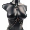 Joyería transfronteriza europea y americana moda simple verano playa bikini collar cruz cadena única cadena corporal al por mayor