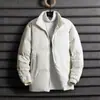 Chaqueta de Algodón Gruesa con Cuello Alto y Forro de Lana de Cordero L-8XL para Hombre, Abrigo de Algodón de Marca Tendencia Otoño e Invierno para Parejas