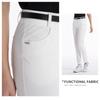Calças de golfe PGM femininas primavera e verão calças retas calças esportivas para combinar tudo design característico erzai na cintura traseira
