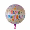 Globos Redondos de Papel de Aluminio 4D Impresos de 22 pulgadas Decoración de Boda Fiesta de Cumpleaños Fiesta de la Selva Puesto Ambulante Flotante Vendiendo Globos