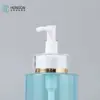 Botella de Loción para Mascotas Portátil de Viaje Botella Recargable de Champú y Gel de Ducha 300ml Loción Corporal Limpiador Facial Botella Plástica Vacía