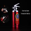 YM087 extintor de incêndio modelando isqueiro adereços de incêndio modelo de enfeites de brinquedo criativo com luz laser novo estranho