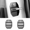 Adecuado para BMW Serie 3 Serie 5 Serie 1 Serie 7 X1X3X4X5X6 cubierta de cerradura de puerta de acero inoxidable cubierta protectora de cerradura de puerta antioxidante
