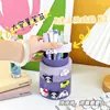 Porta-Canetas Kaleidoscópio Personalizado Caixa de Armazenamento Criativa para Mesa Estudante Grande Capacidade Armazenamento Removível Ins Porta-Canetas de Alto Valor