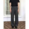 Nuevos pantalones casuales para hombre de otoño e invierno con caída, corte holgado, estilo retro americano, pantalones rectos unisex