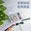 Nueva Hebilla a Prueba de Viento en Colores Caramelo, Organizador Multifuncional de Cables, Pinza para Tender Ropa de Dormitorio, Organizador de Cable Colgante para Interiores, Clip de Gestión de Cables