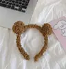 Diadema de Pingüino de Peluche Lindo para Otoño e Invierno, Cabeza de Pez, Celebridad de Internet Femenina, Cara de Dibujos Animados, Para Lavado de Cara, Maquillaje, Presionar el Cabello, Diadema Nueva, Pasador de Pelo, Diadema
