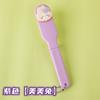 Lindo peine plegable macaron simple portátil peine para el cabello estudiante hogar plástico peine de dientes suaves peine de cojín de aire venta al por mayor