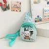Bolso Nuevo para Niños, Bolso Cruzado Pequeño para Exteriores para Niños, Lindo Bolso de Pecho, Billetera de Dibujos Animados para Estudiante de Jardín de Infancia y Escuela Primaria, Dibujos Animados