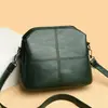 Bolsa Saco Feminina Nova Moda 2026, Bolsa Mãe Multicamadas para Meia-Idade, Bolsa de Ombro Feminina em Couro Macio, Bolsa Transversal, Transfronteiriça