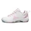 Zapatillas de bádminton para mujer, cómodas, resistentes al desgaste, antideslizantes, zapatillas deportivas para pareja, superficie de malla transpirable, zapatillas de competición y entrenamiento para jóvenes estudiantes