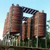 Chute Helicoidal de Fibra de Vidrio de Alta Tasa de Recuperación, Máquina Separadora de Minerales de Oro y Tungsteno, Estructura Multicapa Resistente al Desgaste y a la Corrosión