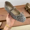 Primer encuentro: Nueva Colección de Zapatos de Noche Suaves y Cómodos para Mujer, Otoño/Invierno 2026 Estilo Coreano Retro Puntos Lunares Lazo Mary Janes