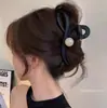 Elegante pinza para el pelo de tamaño grande para cabello grueso, pinza para el pelo simple nueva, pinza de tiburón para la parte posterior de la cabeza, accesorio para el pelo de cachorro de dibujos animados con galleta