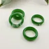 Anéis de Material da Mongólia Exterior, Jade Hetian de Xinjiang, Anéis de Jade Verde, Anéis de Jade Branco, Anéis de Cauda, Anéis Ajustáveis Atacado