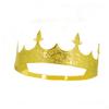 Tocado de corona de rey para hombre europeo y americano, decoración de desfile de actuación de corte vintage de príncipe heredero, ropa de cumpleaños de reina