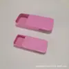 Memoria USB Portátil Cuadrada Caja de Lata Caja de Lata para Dulces o Pastillas Bálsamo para Jabón de Cejas Caja de Lata Push-Pull Caja de Lata Pequeña con Tapa abatible