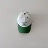 Gorra de Verano Nueva Fina Transpirable de Secado Rápido para Niños, Protector Solar Simple, Visera Curva, Letra, Gorra de Béisbol, Moderna para Niños y Niñas