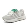[Personalizado] Kt253 Nuevos Zapatos Blancos Transpirables Primavera y Verano 2025 Suela Fina Aumentador de Altura Uso Casual Resistente al Desgaste Estilo Coreano