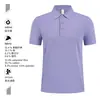 Camisetas Publicitárias Personalizadas para Equipe de Empresa de Vestuário de Trabalho, Polos de Gola Alta de Secagem Rápida, Uniformes de Trabalho, Camisetas de Manga Curta de Seda de Gelo para Negócios