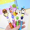 Série Fantasma de Halloween Caneta com Contas Patch Espesso Dupla Face Cola Macia de PVC Contas Queimadas Corrente de Celular DIY Acessórios Perfurados