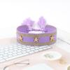Pulsera de Correa con Borla de Remache de Estrella de Cinco Puntas, Pulsera Tejida de Estilo Étnico Colorido, Accesorios Transfronterizos de Estilo Mixto Multicolor