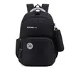 Mochila nova e moderna estilo japonês, de alta aparência, estilo universitário, cores frescas e doces em blocos, para alunos do ensino fundamental II e médio