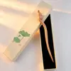 Caja de Regalo para Pasador de Ébano, Pasador de Estilo Chino Tradicional, Accesorio para el Cabello Hanfu, Accesorio de Moda, Adorno para el Cabello, Pasador para Recogido, Sensación de Alta Gama