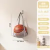 Bolsa de armazenamento de basquete para pendurar, montada na parede, para uso doméstico, suporte de futebol para porta, porta-bolas, armazenamento de bonecas, um item essencial para organizar brinquedos