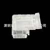 Tira de Luz LED Conector sin Soldadura 2P Conector de Esquina Cob de Bajo Voltaje Conector sin Zona Oscura Hebilla de Cristal