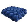 Almofada Quadrada Macia Grossa Tecida para Sofá Futon Almofada de Proteção da Cintura Almofada Espessada Almofada para Gordura Sedentária no Escritório