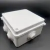Venta al por mayor directa de fábrica transfronteriza africana para el hogar industrial ABS blanco separado embalaje de plástico sellado caja de alambre impermeable