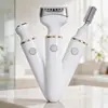 Dispositivo Elétrico de Depilação Tudo-em-Um Transfronteiriço, Dispositivo de Depilação para Corpo Inteiro, Depilador para Áreas Íntimas, Dispositivo Multifuncional de Depilação para Homens e Mulheres, Atacado