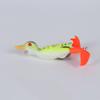 Lei pernas de sapo rotativo pato nova água flutuante Luya isca de sapo biônico isca Peixe Preto Soft Bait fábrica de equipamentos de pesca atacado