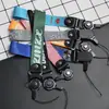 Cordón para funda de teléfono móvil, cuerda ancha para el cuello, adornos personalizados creativos, cordón giratorio para teléfono móvil, cordón desmontable para mujer, venta al por mayor