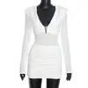 Vestido moderno sexy con tirantes en el cuello halter y espalda descubierta para mujer, estilo casual de verano para la playa, vestido corto de lunares florales