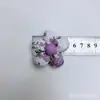 Tela Floral para Niña DIY Rellena de Algodón Flor de Cinco Pétalos Accesorios de Moño, Accesorios para el Cabello, Broches, Materiales de Flores al por Mayor